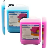 Faba Chemie FABA 2 x 5 L Weichspüler blau/rose für weiche Wäsche mit angenehm frischem Duft inkl. Auslaufhilfe
