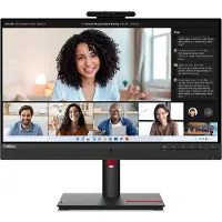 Lenovo ThinkVision T24mv-30 Monitor, 60,5 cm (23.8"), 1920 x 1080 Pixel, Full HD, LED, 6 ms, Schwarz