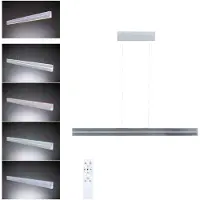 Paulmann LED Pendelleuchte Raiko mit RGBW und Tunable White Silber