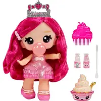 Yummiland Entertainment Yummiland Large Doll + Lipgloss Pet- Bianca Bubblegum, Mini-Puppe, Weiblich, 4 Jahr(e), Junge/Mädchen, Mehrfarbig