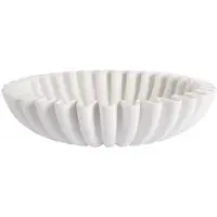 Present Time Schaal Wave - Wit - Ø30cm - Scandinavisch (PT4295WH)