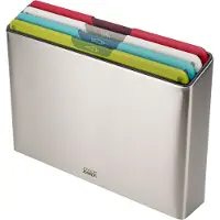 Joseph Joseph Schneidebrett Folio Icon Steel Multi (4-teilig)