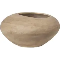 Ferm Living Dodu Jar Low Braun