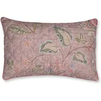 Pip studio Zierkissen Mumbai Morning Quilted Cushion Rosa (45 x 70 cm)