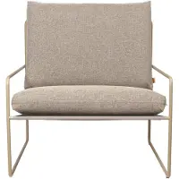 Ferm Living Desert 1-Sitzer Sofa Dolce Kaschmir/Dunkler Sand