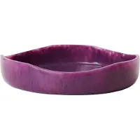 HK Living - Salatschale, Ø 26,5 x H 5,3 cm, plum
