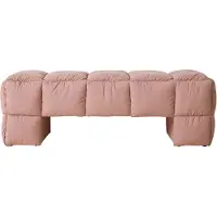 HK Living - Puffy Lobby Bank, 140 cm, blush