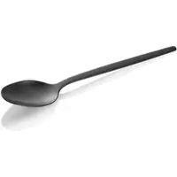 WAS Germany - Menülöffel Set ALEX BLACK, mit schwarz, matter PVD Beschichtung, 21 cm, Set á 12 Stück, Chromnickelstahl 18/10
