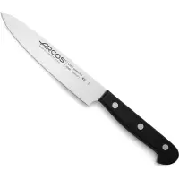 Arcos Kochmesser Universal 284604 aus Nitrumstahl, mit Mango aus Polyoxymethylen und 15 cm Klinge im Koffer