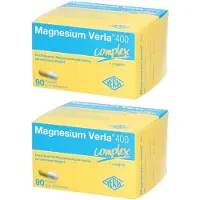 Verla Magnesium 400 Kapseln 2x 2x90 St
