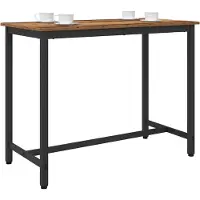 vidaXL Tisch Altholz 100 x 50 x 76,5 cm Ingenieure Holz und Stahl
