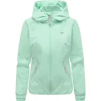 Ragwear Outdoorjacke "Dizzie Tech" mit Kapuze Wasserdichte Damen Übergangsjacke mit großer Kapuze