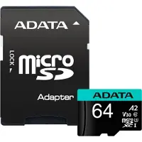 ADATA Microsdxc Uhs-i Class 10 64gb Speicherkarte