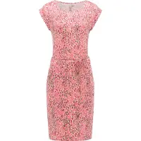 Ragwear Sommerkleid "Taggien Print" Eingrifftaschen Leichtes, bequemes Midikleid mit Muster