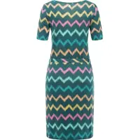 Ragwear Sommerkleid "Sommerkleid Taggiana Print YOUMODO", Damen, Gr. XL, N-Gr, schwarz (schwarz multi combo), Obermaterial: 95% Viskose CV. 5% Elasthan EL., Kleider Sommerkleid