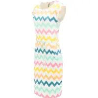 Ragwear Sommerkleid "Taggien Print" Eingrifftaschen Leichtes, bequemes Midikleid mit Muster