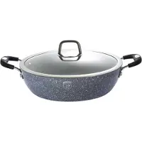 Berlinger Haus BH/1158N, 3,8 l, Rund, Grau, Aluminium, Schwarz, Silikon, Edelstahl