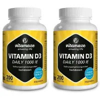 Vitamaze Vitamin D3 1.000 I.e. daily vegetarisch Tabletten 2x 2x200 St