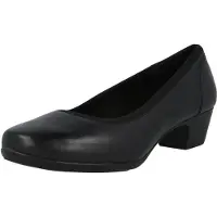 Jana Pumps, Absatz bis 45 mm in schwarz, Gr. 41