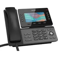 SportMe D862, IP-Telefon, Schwarz, Linux, 10000 Eintragungen, LCD, 12,7 cm (5")
