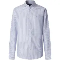 Hackett Ess Bengal Linen Langarmhemd