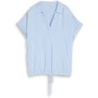 Tom Tailor Klassische Bluse "Loose" mit Streifen Muster