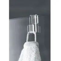 Kermi Transparente Handtuchhalter-Haken 5-er Pack - Duschkabine
