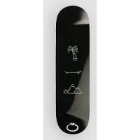 Blue Tomato All You Need Is Silver 8.25" Skateboard Deck black Gr. Uni