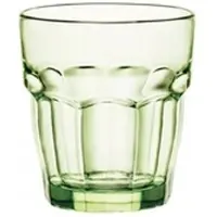 Bormioli Rocco 6 x Gläser niedrige Form ROCK BAR - Grün - 27cl
