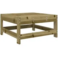 vidaXL Gartenhocker Kiefernholz Imprägniert 825491