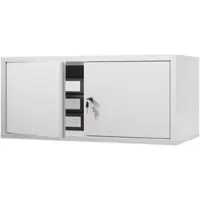 Jan Nowak Schrankerweiterung Aktenschrank mit 2 Flügeltüren 38 x 80 x 40 cm Weiß