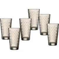 Ritzenhoff & Breker Longdrinkglas "Favo, 6-teilig" 6er Set, je 350 ml