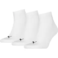 Puma Kurzsocken "Socken Quarter Plain 3P 3er Pack", Damen, Gr. 35-38, weiß, Obermaterial: 68% Baumwolle CO. 18% Polyamid PA. 12% Polyester PES. 2% Elasthan EL., Socken Kurzsocken