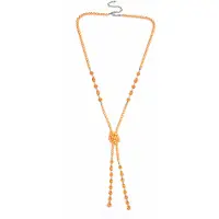 Collezione alessandro Lange Kette "Heather" mit Glasperlen