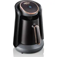 Arzum OKKA Minio Mokka Türkische Kaffeemaschine Schwarz Kupfer