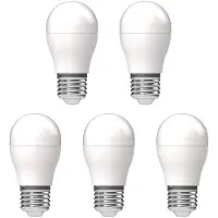 Avide E27 LED Lampe 2,9W Hohe Lichtstärke 470 Lumen 240V 4000K P45 5 Stück
