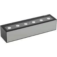 LUCANDE Selim LED-Außenwandleuchte, Länge 30 cm, schwarz - , Selim, Schwarz, Aluminium, Modern
