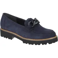 Gabor 75.240 Damenschuhe - elegante Slipper - Halbschuhe blau Elegant NEU