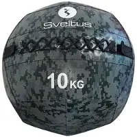 SVELTUS Wandball Camouflage 10 Kg Schwarz