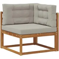 vidaXL Outdoor Ecksofa Natur