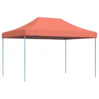 Syfax Party-Zelt Terrakotta 279 x 410 x 315 cm Oxford-Stoff