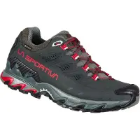 La Sportiva Ultra Raptor II Leather Woman GTX, Mountain Hiking Footwear, 42.5, Charcoal/Lollipop (Grey) -