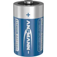 Ansmann Batterie ER14250 1/2AA 3,6V 1200 mAh,Li-SOCl2 LS 14250 ER3S