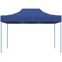vidaXL Party-Zelt 280 x 410 x 315 cm Blau Oxford-Stoff