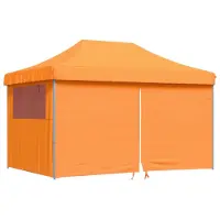 Syfax Party-Zelt Orange 292 x 440 x 315 cm Oxford-Stoff