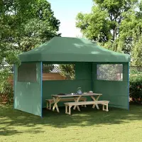 vidaXL "Neues Produkt" Party-Zelt - CLORIS - Pavillon - Grün 279x410x315 cm Oxford-Stoff - Pavillons & Partyzelte V2785