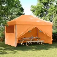 vidaXL "Neues Produkt" Party-Zelt - CLORIS - Pavillon - Orange 292x440x315 cm Oxford-Stoff - Pavillons & Partyzelte V2810