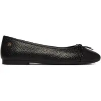 Tommy Hilfiger Ballerinas Th Monogram Ballerina FW0FW09468 Schwarz 36