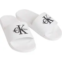 Calvin Klein Pantoletten Ess HW0HW02958 Weiß 35
