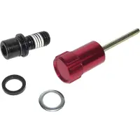 Rockshox Rebound Adjuster Knob/Bolt Kit Aluminum 11.4310.645.000 Red Short.